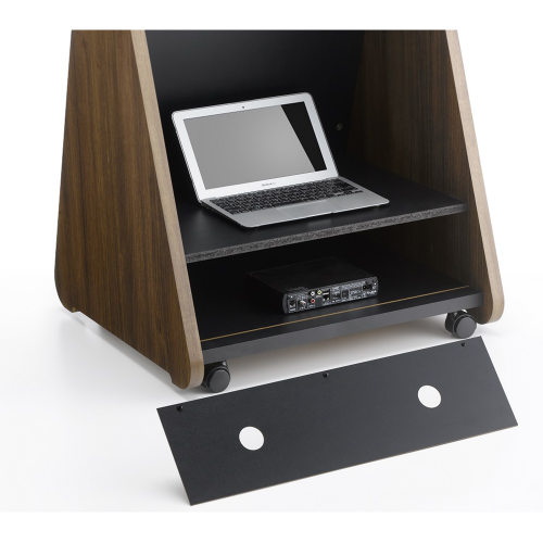 AVAWOOD サイネージスタンド（ダークブラウン）