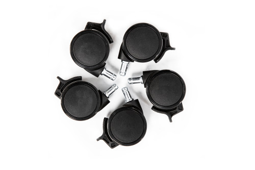 Gaming Locked Casters (Black)