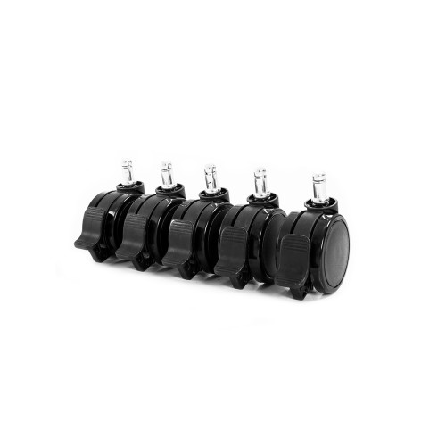 Gaming Locked Casters (Black)