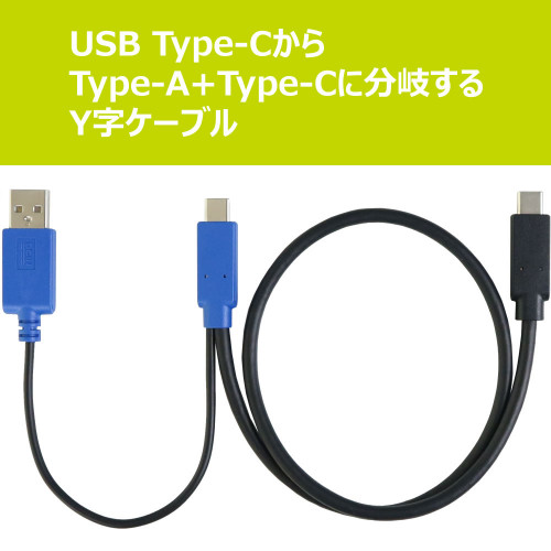 Type-C Video+Type-A Power Cable