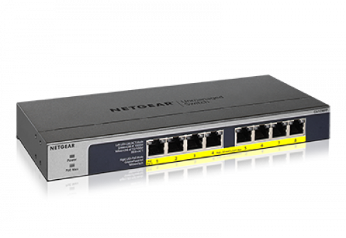 ｷﾞｶﾞ8ﾎﾟｰﾄ PoE+(123W) ｱﾝﾏﾈｰｼﾞｽｲｯﾁ