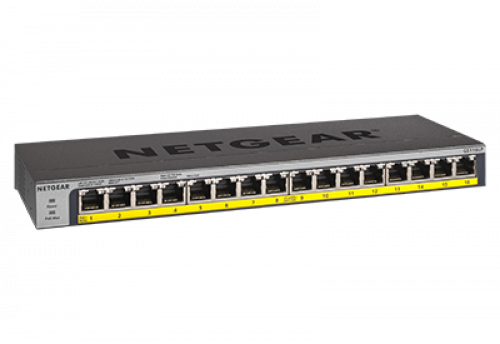 GS116LP ｷﾞｶﾞ16P PoE+ 76W ｱﾝﾏﾈｰｼﾞｽｲｯﾁ