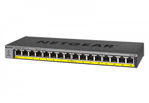 GS116PP ｷﾞｶﾞ16P PoE+ 183W ｱﾝﾏﾈｰｼﾞｽｲｯﾁ