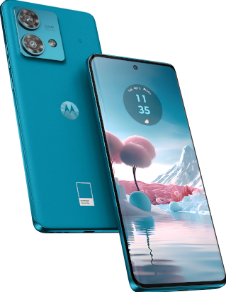 motorola edge40 neo(ｶﾘﾋﾞｱﾝﾌﾞﾙｰ)