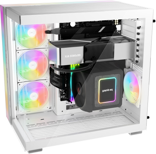 Light Base 600 DX White (no PC fans)