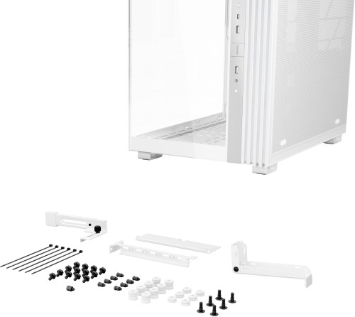 Light Base 600 DX White (no PC fans)