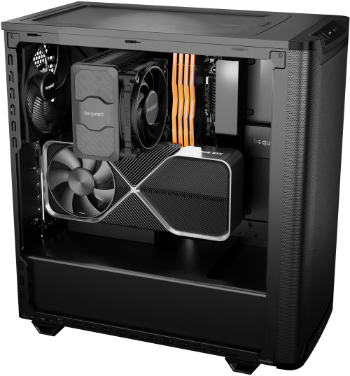 Pure Base 501 Airflow Window Black