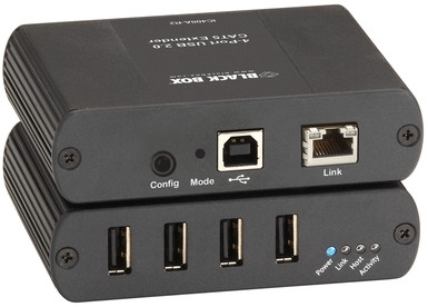 USB2.0ｴｸｽﾃﾝﾀﾞ CATx UTP 4ﾎﾟｰﾄ