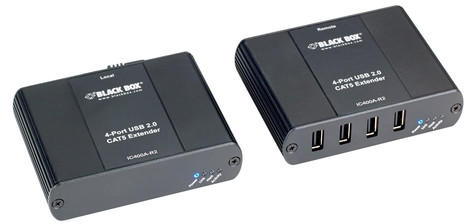USB2.0ｴｸｽﾃﾝﾀﾞ CATx UTP 4ﾎﾟｰﾄ