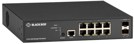 PoE+ｽｲｯﾁ 10ﾎﾟｰﾄ