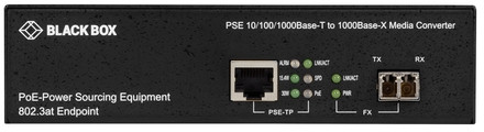 PoEﾒﾃﾞｨｱｺﾝﾊﾞｰﾀ RJ45-LC MMF