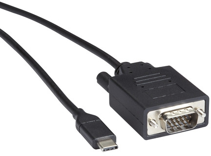 USB-C to VGA 変換ｹｰﾌﾞﾙ 1.8m