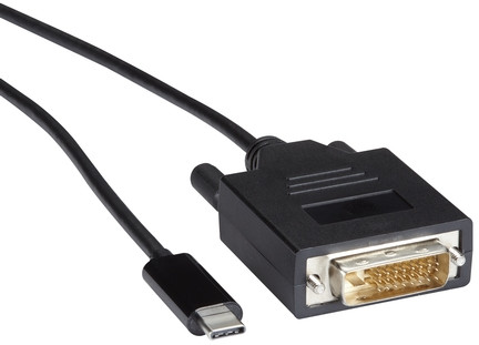 USB-C to DVI 変換ｹｰﾌﾞﾙ 1.8m