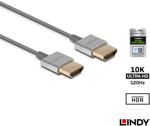 36776 1.0m CROMOLINE HDMI2.1ｽﾘﾑｹｰﾌﾞﾙ