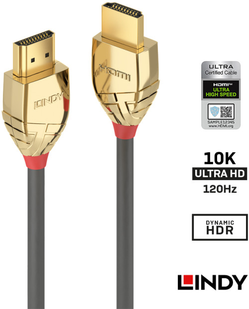 37601 1.0m GOLDLINE HDMI2.1ｹｰﾌﾞﾙ